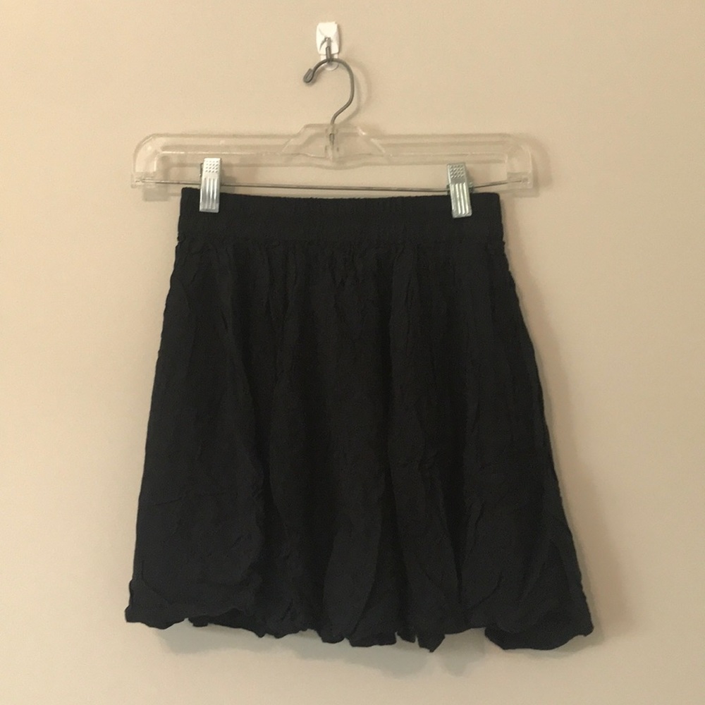 Simple Black Mini Skirt | Lorimer NYC